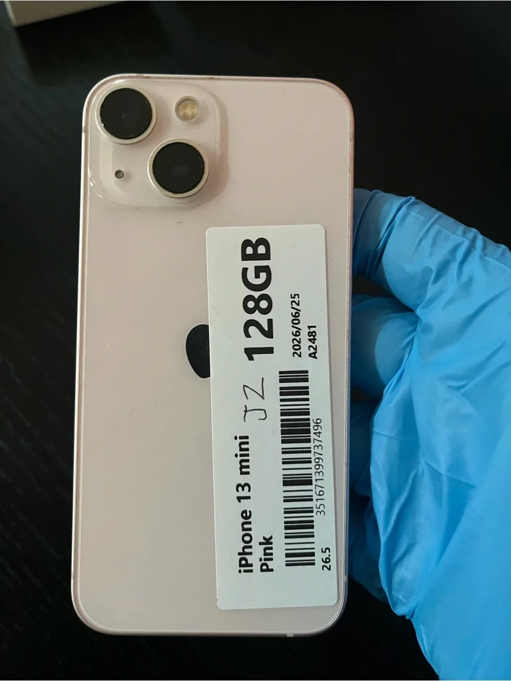 iPhone 13 (Mini) w/ Cable, Adapter, Case, AirPods, OtterBox, Screen Protector